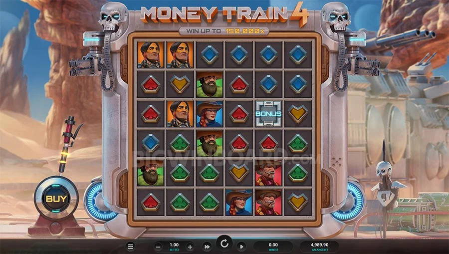 Видео-слоты «Money Train 4» на портале игрового клуба Максслотс